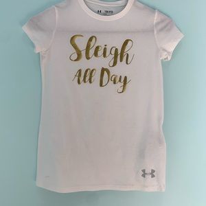 under armor graphic top